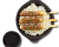 Brochette bœuf au fromage(Halal) -1 Paire .