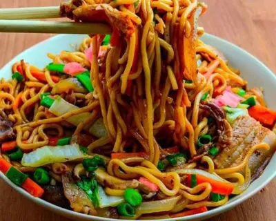  Nouilles Yakisobia Spicy 🌶️ 🍜