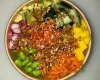 Poké bowl saumon cuit spicy lover