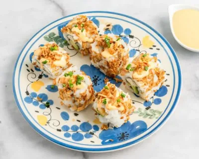 crispy onion Roll -6 Pieces.