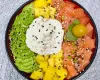 Poké bowl saumon mariné
