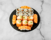 Plateau Saumon love - 20 Pièces