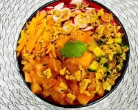 Poké bowl tempura "air friteuse"