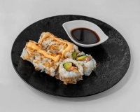 Crispy roll saumon avocat