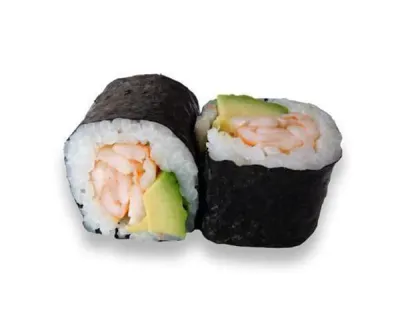  Maki crevette avocat - 6 Pieces