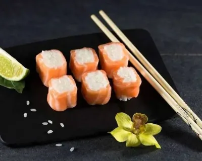  Saumon roll in cheese